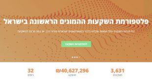 פיפלביז - פלטפורמה להשקעות המונים