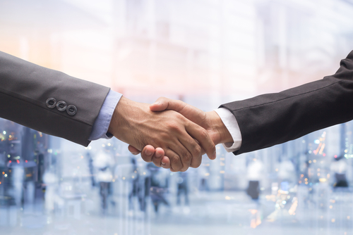 Investor,Businessman,In,Suit,Handshake,Together,For,Successful,On,Double