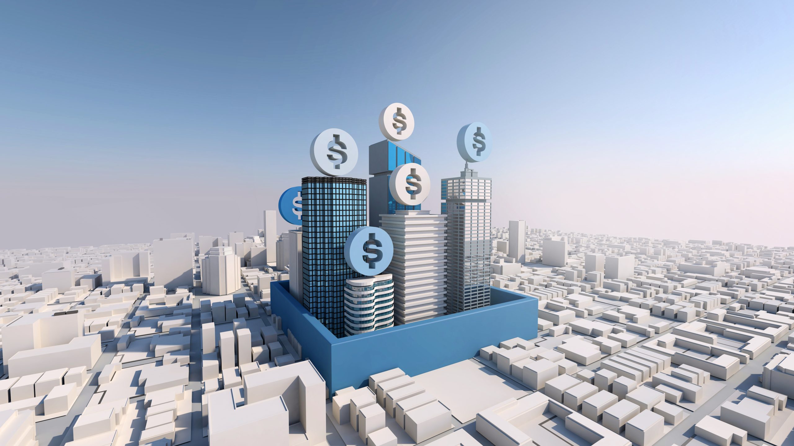 Make,Money,With,Property,And,Real,Estate,Investment,,3d,Rendering